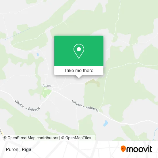Pureņi map