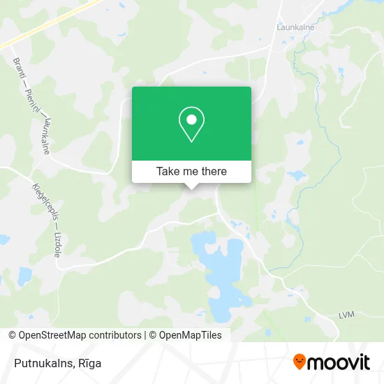 Putnukalns map