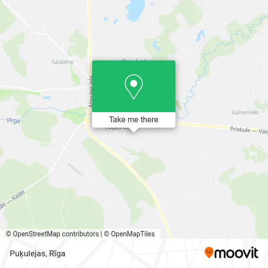 Puķulejas map