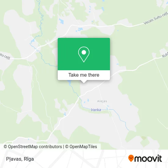 Pļavas map