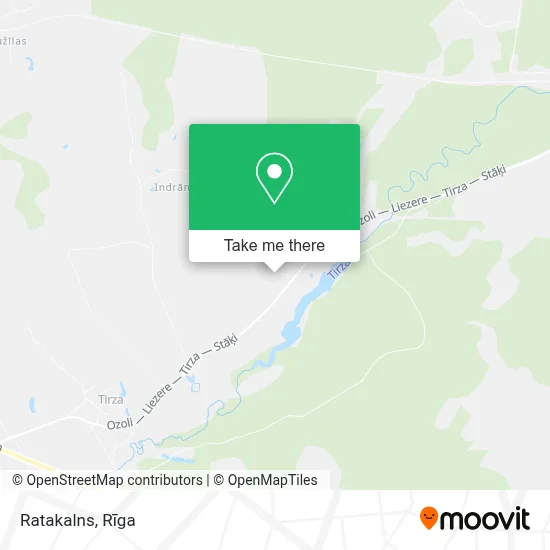 Ratakalns map