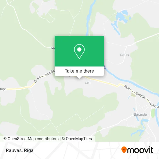 Rauvas map