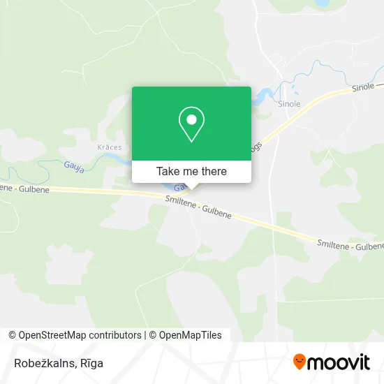 Robežkalns map
