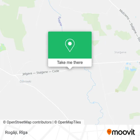 Rogāji map