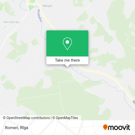 Romeri map