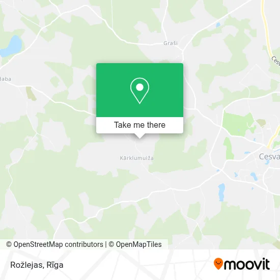Rožlejas map