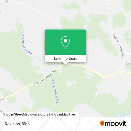 Rožlejas map