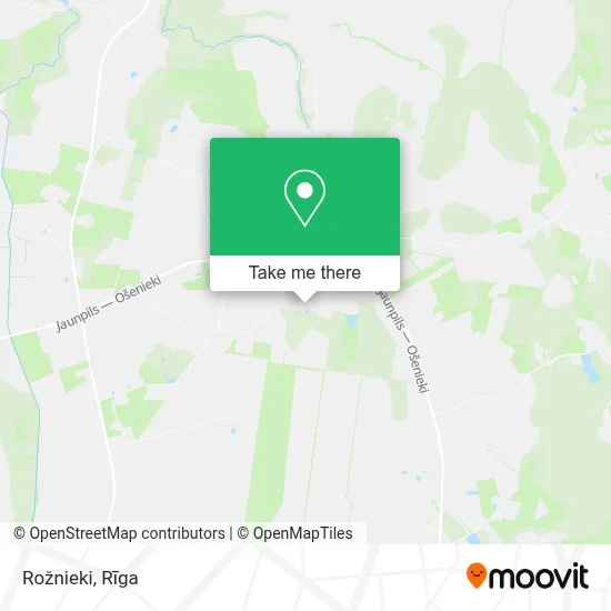 Rožnieki map