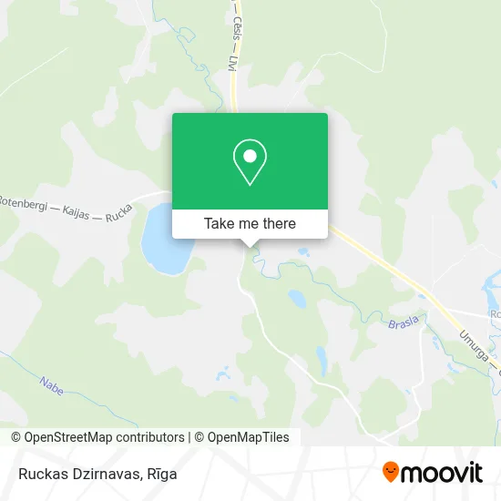 Ruckas Dzirnavas map