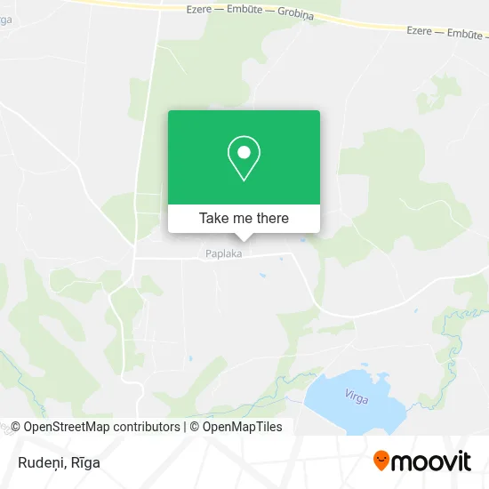 Rudeņi map