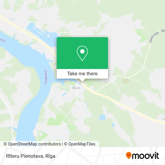 Rīteru Pienotava map