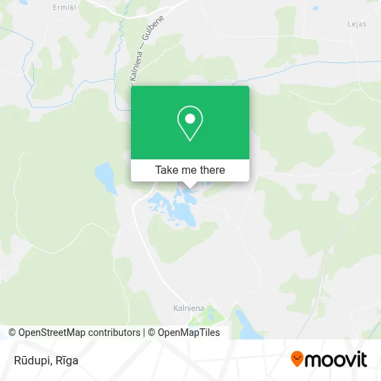 Rūdupi map