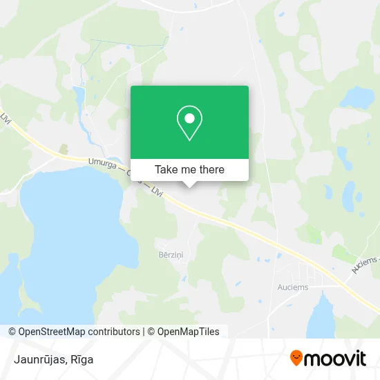 Jaunrūjas map