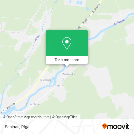 Saciņas map