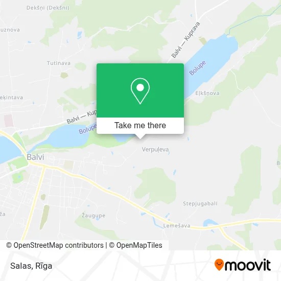 Salas map