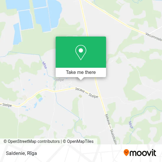 Saldenie map