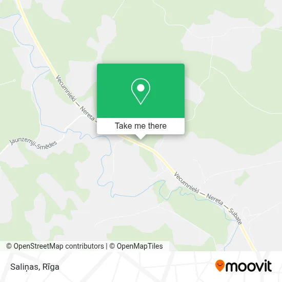 Saliņas map