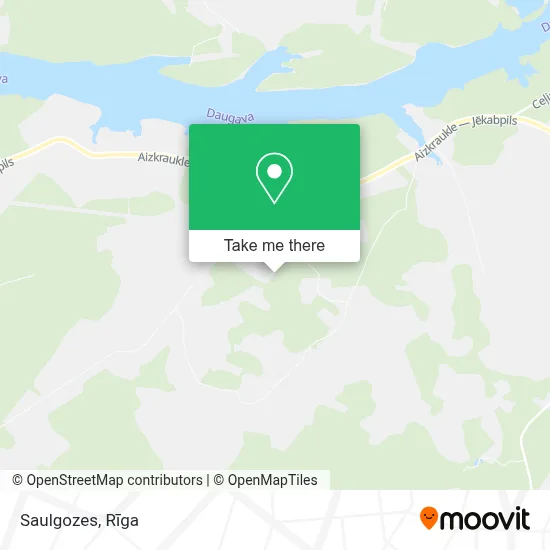 Saulgozes map