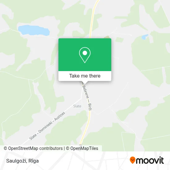 Saulgoži map