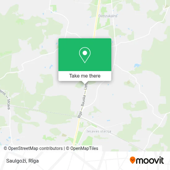 Saulgoži map