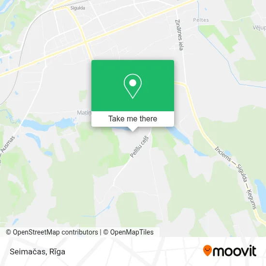 Seimačas map