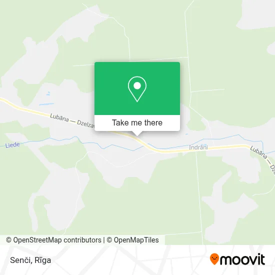 Senči map