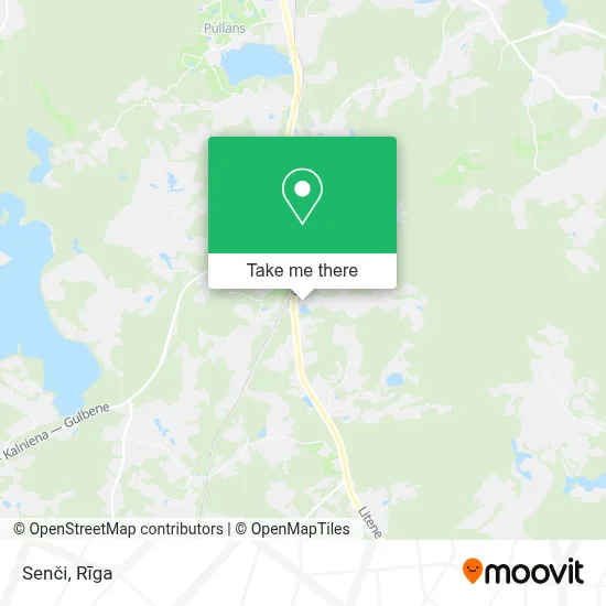 Senči map