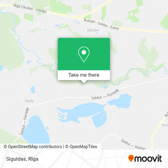 Siguldas map