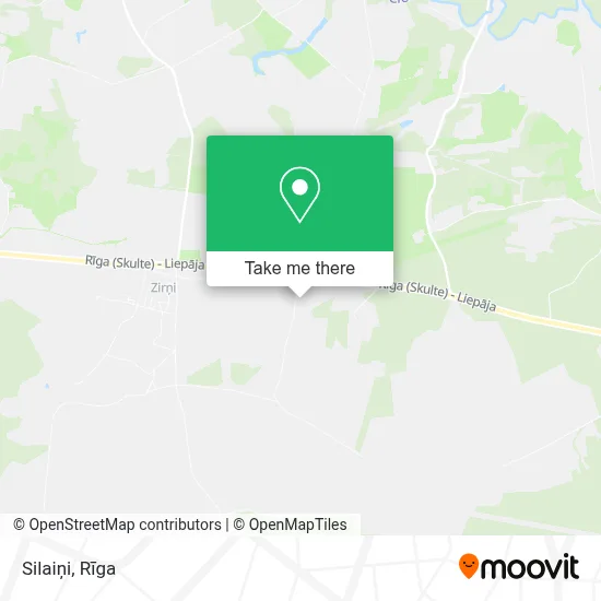 Silaiņi map