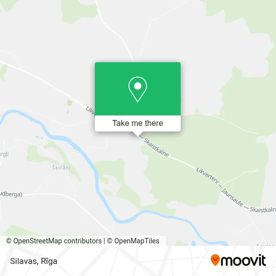 Silavas map