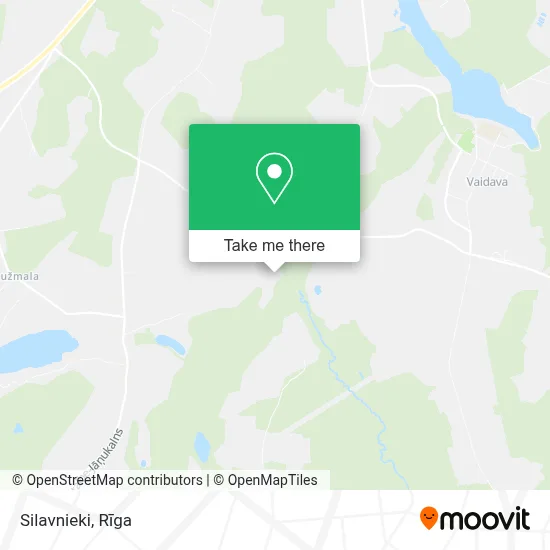Silavnieki map