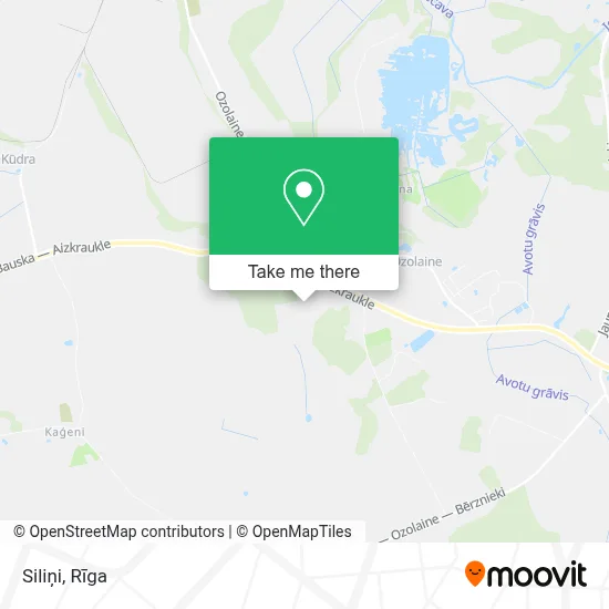 Siliņi map