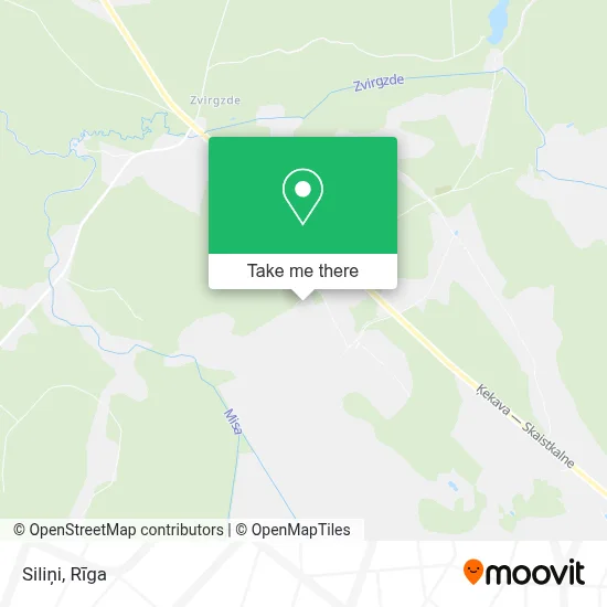 Siliņi map