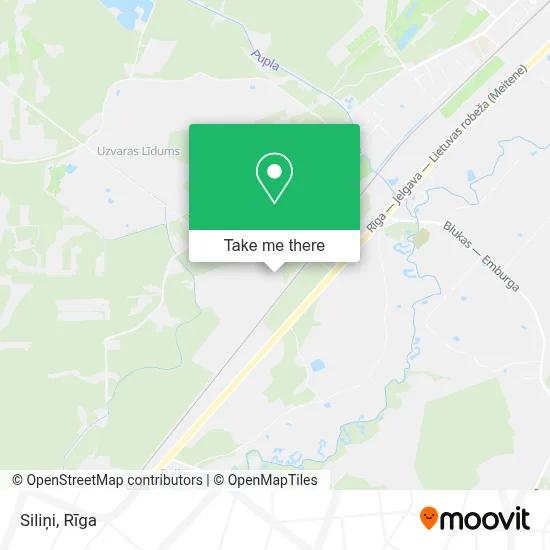 Siliņi map
