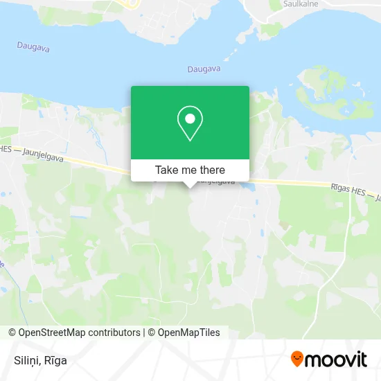 Siliņi map