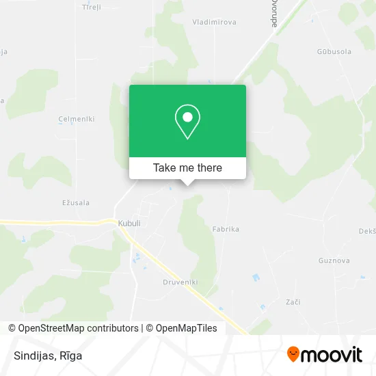 Sindijas map