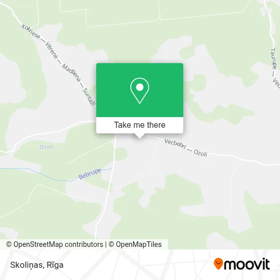 Skoliņas map