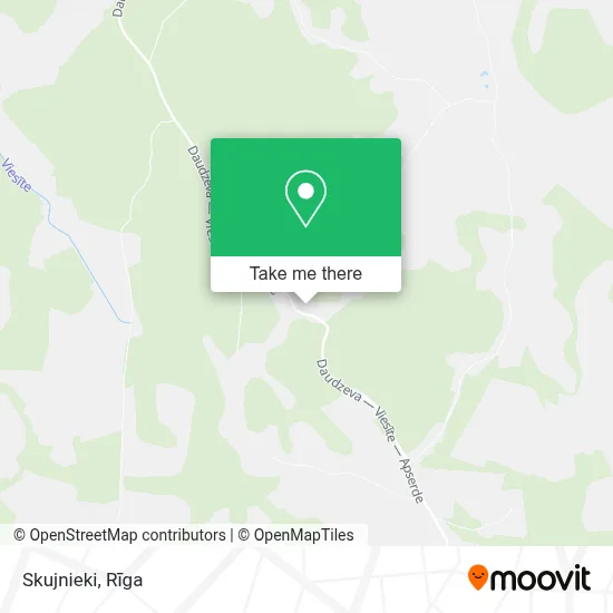 Skujnieki map