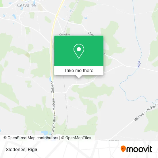 Slēdenes map