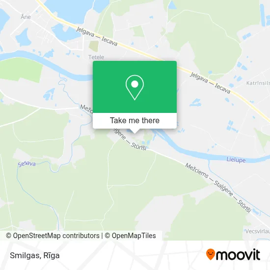 Smilgas map