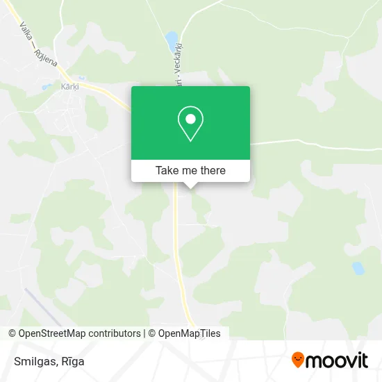 Smilgas map