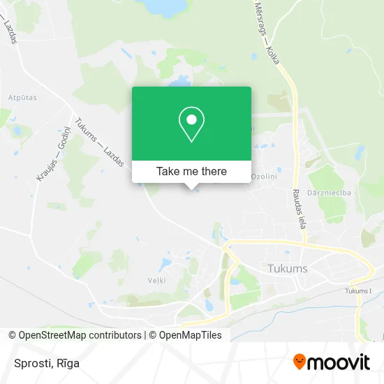 Sprosti map