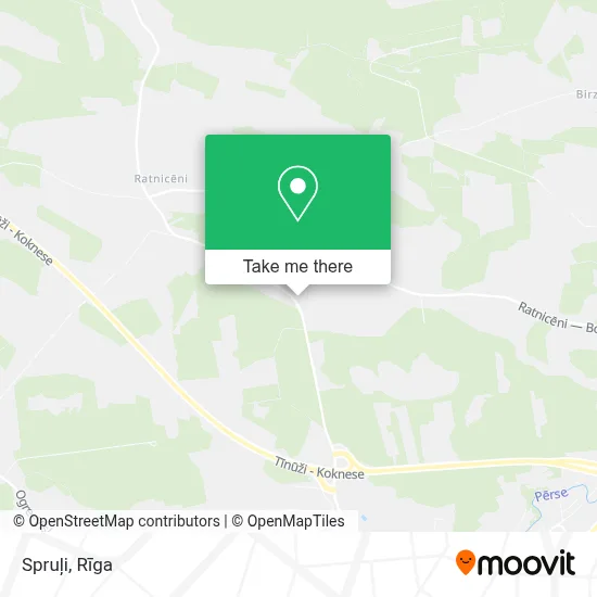 Spruļi map