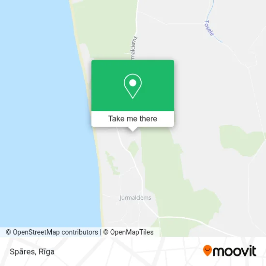 Spāres map