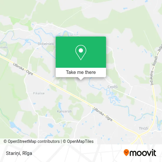Stariņi map