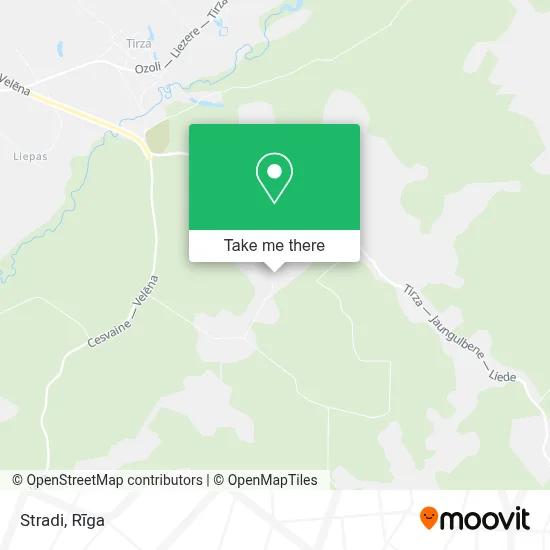 Stradi map