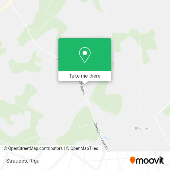 Straupes map