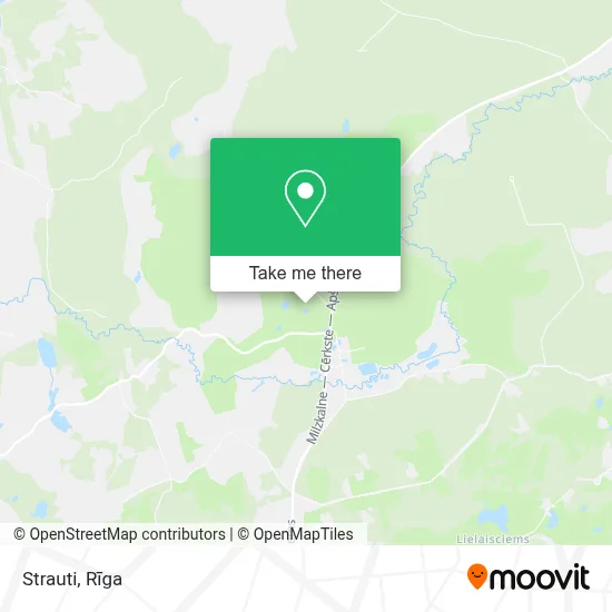 Strauti map