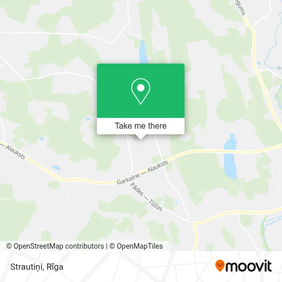 Strautiņi map