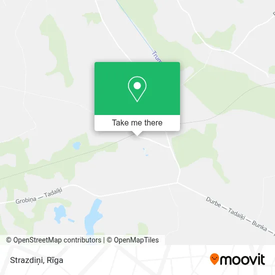 Strazdiņi map